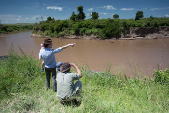 Hotel Elewana Sand River Masai Mara Maasai Mara Exteriér fotografie